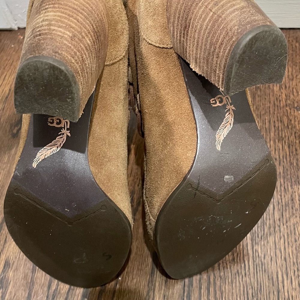 UGG Annalise Chesnut suede ankle boots - Picture 5 of 6